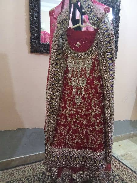 bridal dress used only 1 time is available for sale 4