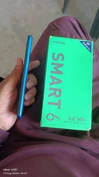 Infinix Smart 6. . . 3 Ram. 64 storage 10/10 condition lush . 2