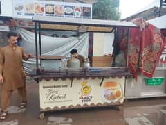 Burger and Bun Kabab Counter Complete Setup