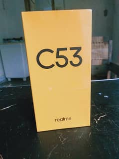 Realme C53 6/128 brand new  box pack original device