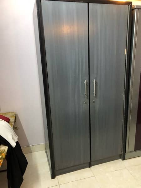 two door cupboard and divider /- 03461809478 2