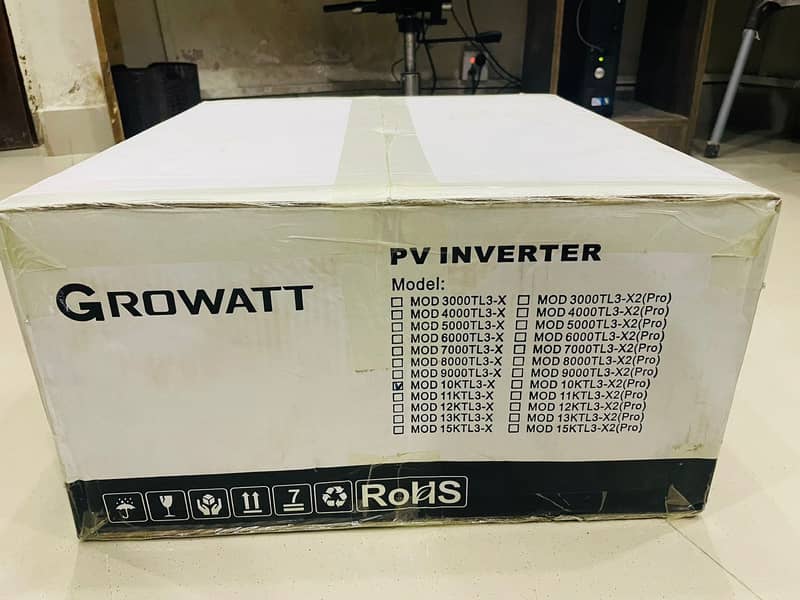 Brand new Growatt 10kw ongrid Inverter 1