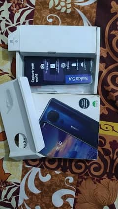 Nokia 5.4 full box 4/128