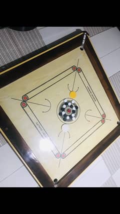 Unused carrom board