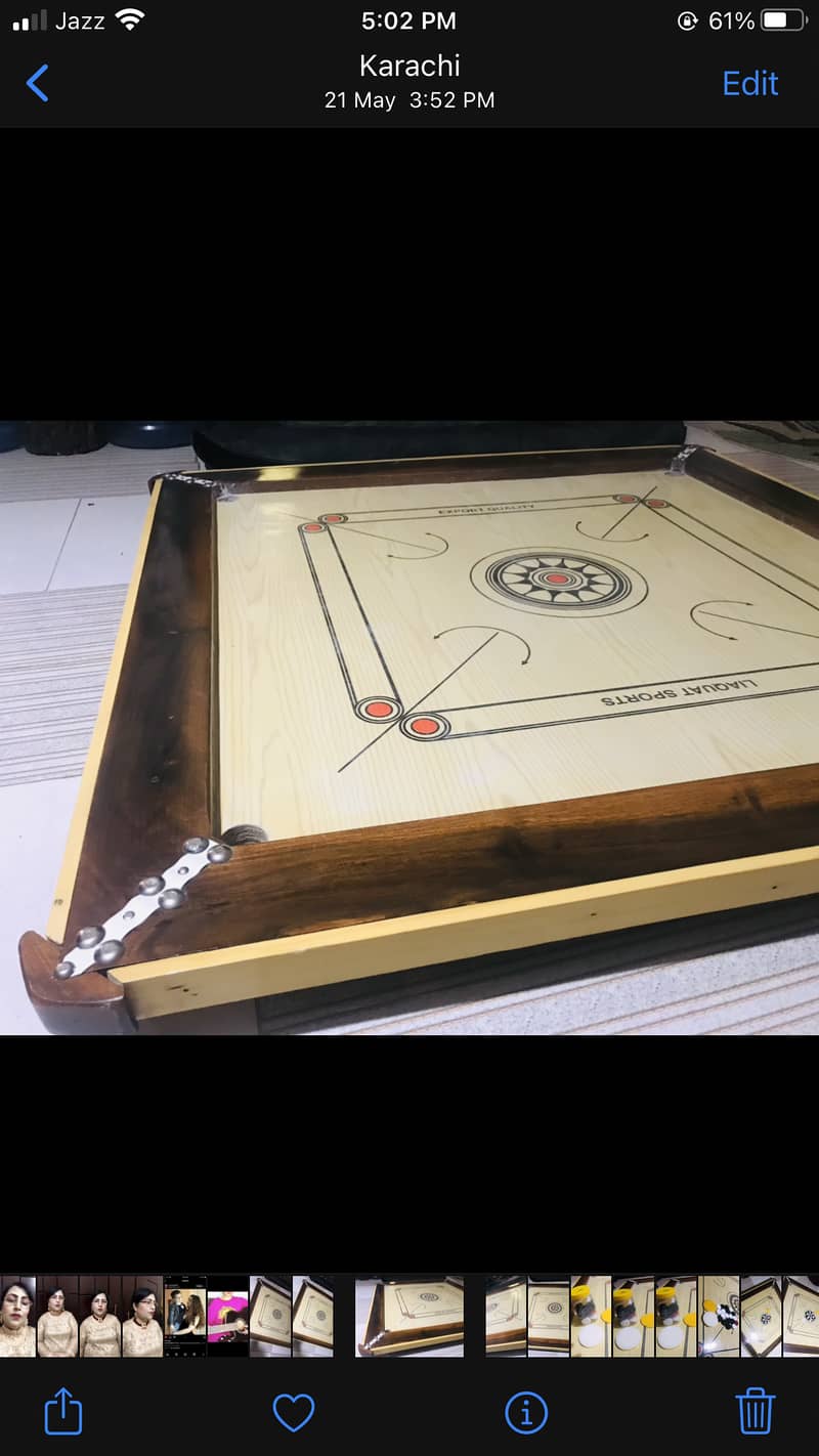 Unused carrom board 5