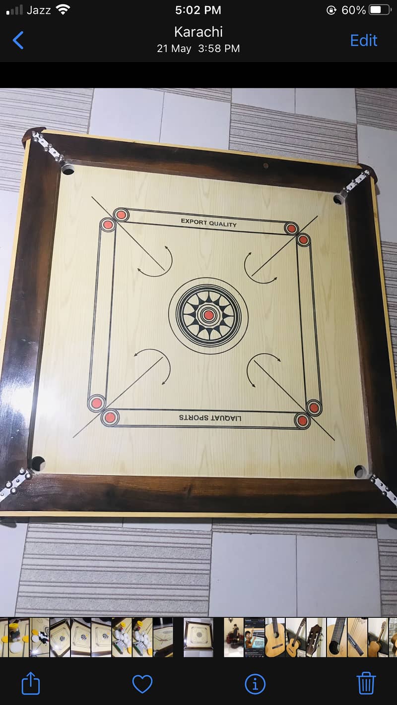 Unused carrom board 6