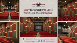 Complete Commercial  Theater,s Installation Solution