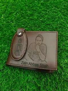 Customized Cow leather Wallet & key chain