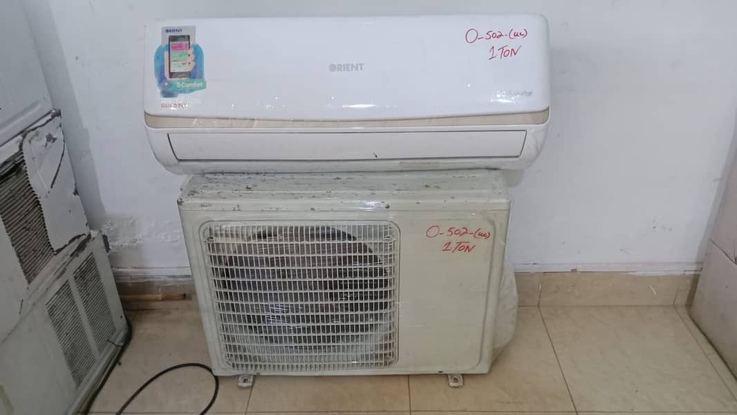 Orient 1 ton dc inverter 502Uc (0306=4462/443) Alaahh Seett 1