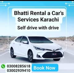 Rent A Car Self Drivers & With Driver | Car Rental | Service Karachi