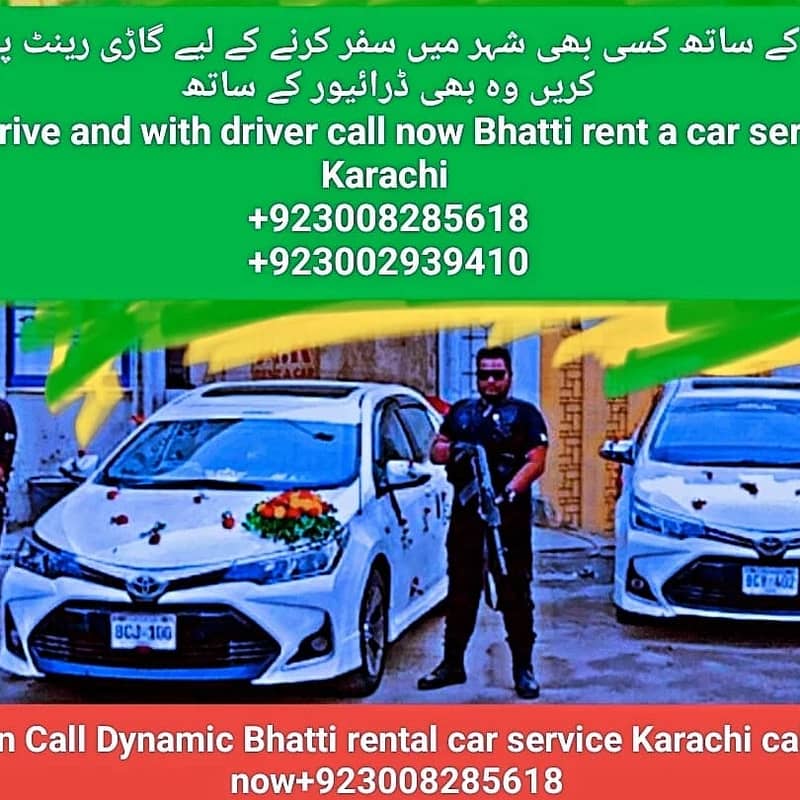 Rent A Car Self Drivers & With Driver | Car Rental | Service Karachi 4