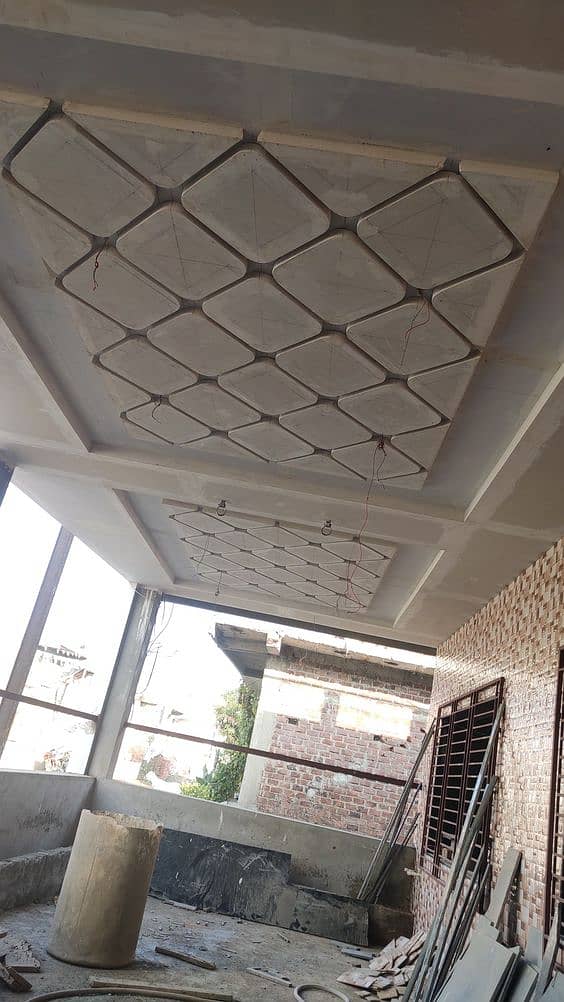 False ceiling/gypsum ceiling/2by2 ceiling /fancy ceiling/Room ceiling 7