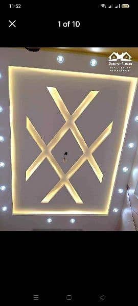 Fancy Ceiling Works with best Quality Material 8