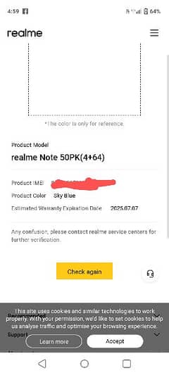 realme note 50 0