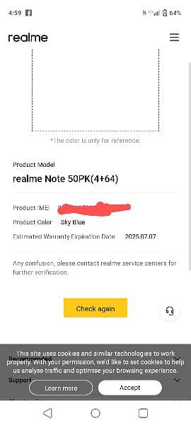 realme note 50 0