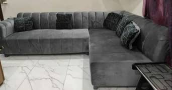 L shape sofa 0