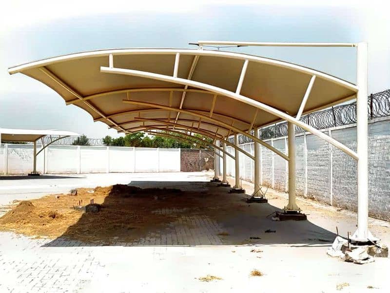 Car Parking sheds - Tensile Porch Sheds - Wall Mounted Sheds 4