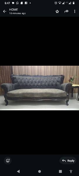 sheesham wood sofa 1