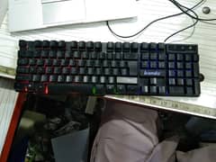 banda gaming keyboard with lights 0