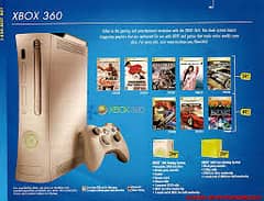 Xbox 360 fat model 320 gb with 44 games installed.