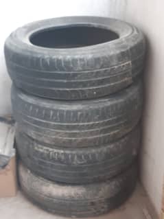 Urgent Sale Used Bridgestone Tires 185/60R15 – Great Condition!