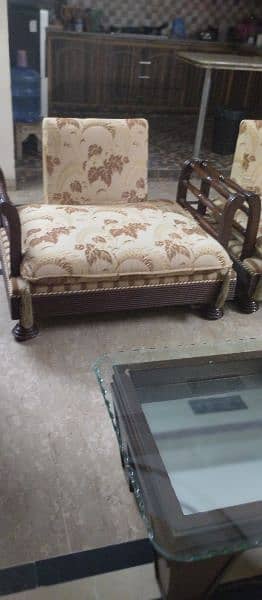 7 Seater Sofa Set with 2 side tables 8