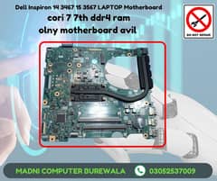 Dell Inspiron 14 3467 15 3567 LAPTOP Motherboard