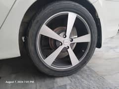 17 inch rim with Yokohama tyres