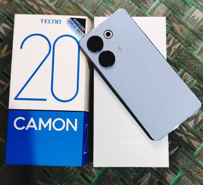 Tecno Camon 20 Like New (8 Month Warrant) 0332-8224116 0