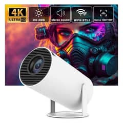 HY300 LED Android Projector 4k supported