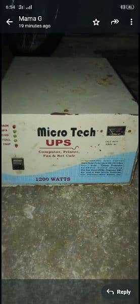 micro tech ups ha all ok ha contact 03167612626 1