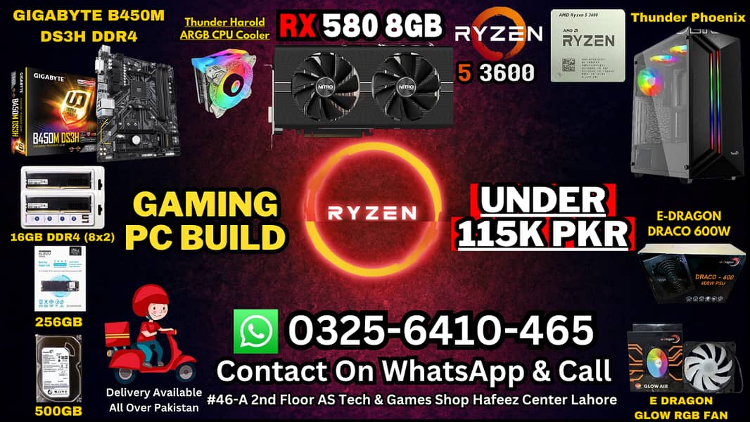 Gaming RGB PC Builds 35k to 200 k Contact On My WhatsApp 1