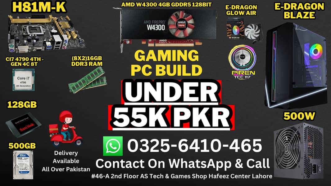 Gaming RGB PC Builds 35k to 200 k Contact On My WhatsApp 5