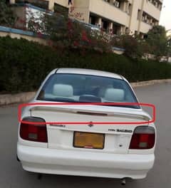 SUZUKI BALENO KA SPOILER 0