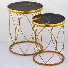 set of two nesting tables