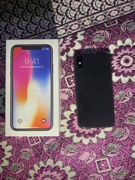 iPhone X (256)Gb factory unlock ESIM 4 month and sim working 3 month 1