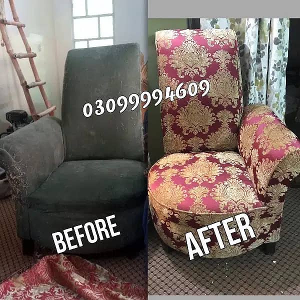 L shape sofa / sofa set / sofa repair / fabric change / sofa poshish 8