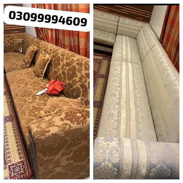 L shape sofa / sofa set / sofa repair / fabric change / sofa poshish 11