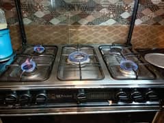 Cooking Range Model AG-VIII D Top Glass