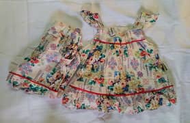 baby printed frock