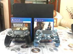 Ps4 slim (500gb) and 2 games 0