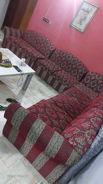 12 Seater L-Shape Sofa Set | Old is Gold | Well-Maintained 1