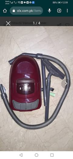 Hitachi Vacuum Cleaner