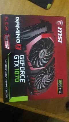 GTX 1070 8GB FOR SALE