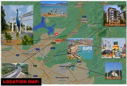 1 kanal plot for sale and exchange in pine city Islamabad