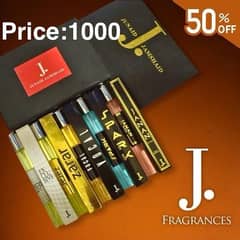 J• Perfumes Pack of 5 || Branded Perfumes