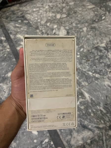 Iphone X 256gb PTA APPROVED With Box 10