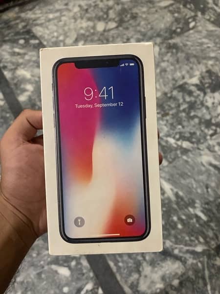 Iphone X 256gb PTA APPROVED With Box 11