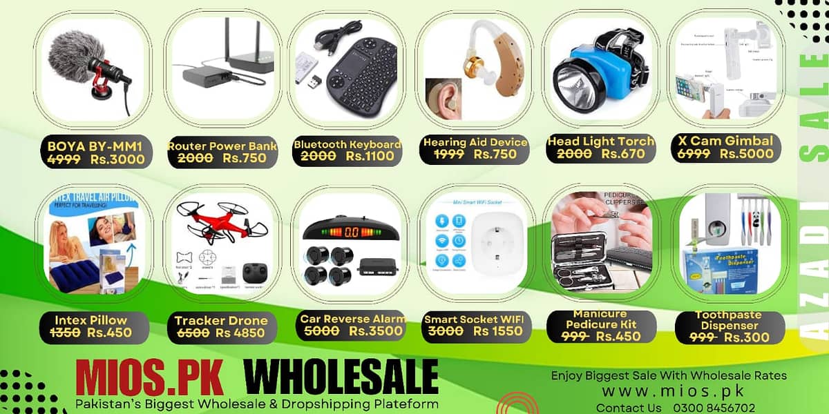 House Hold Items And Kitchen Accessories Available in Whole sale Price 18