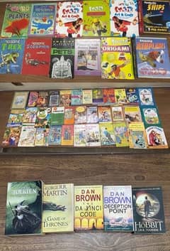 Novels, Story Books and Information books